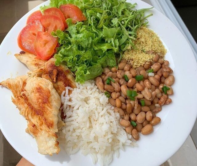 Ideia de Almoço Fitness