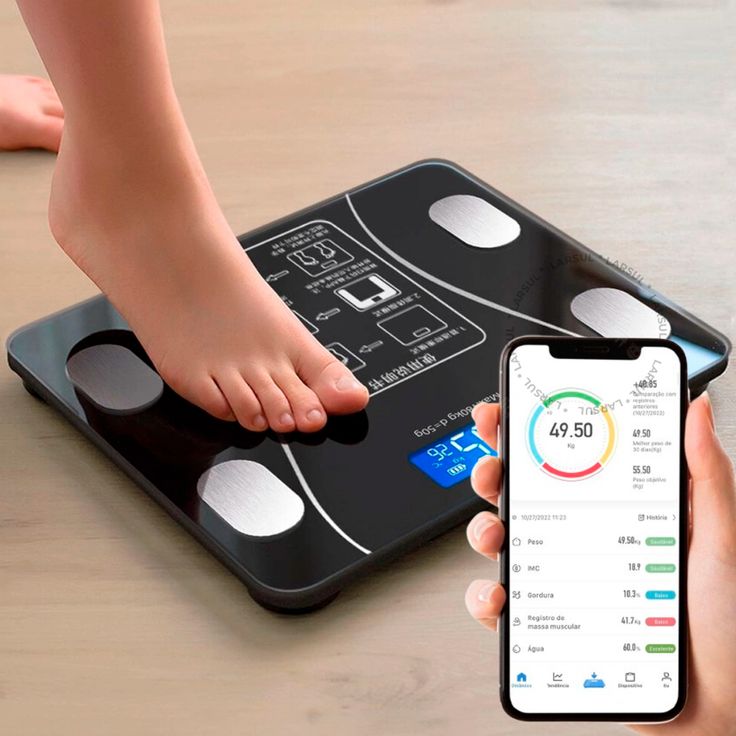 Balanças Digitais de Bioimpedância Para Monitorar o Corpo