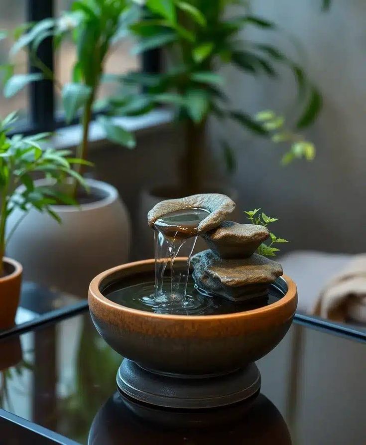 Fontes de Água Decorativas: Energia, Relaxamento e Beleza em um Só Objeto