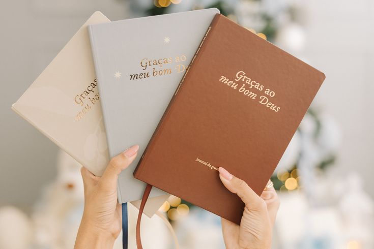 Cadernos de Gratidão e Planner Emocional Para Treinar a Calma Diária