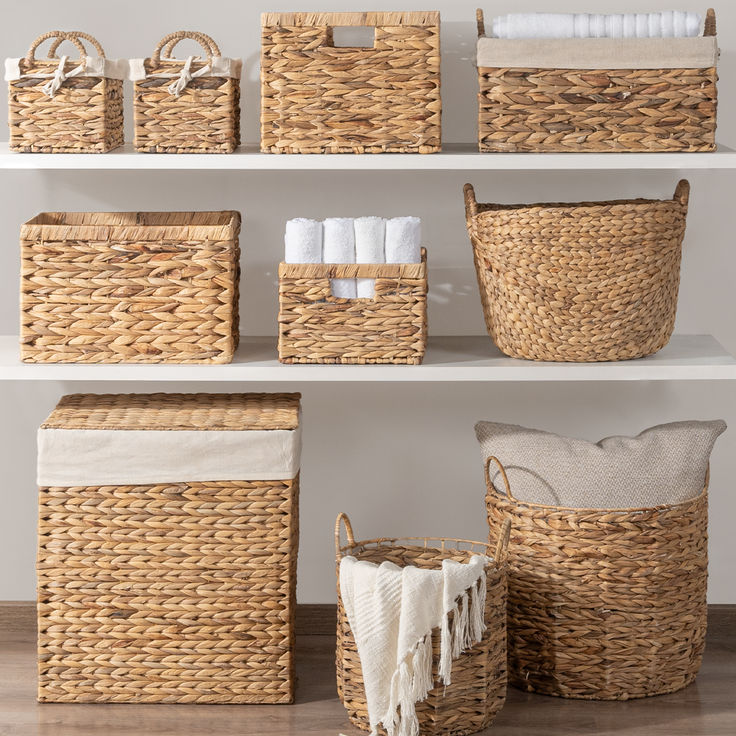 Organizadores, Estantes e Cestos Minimalistas para Casa e Escritório