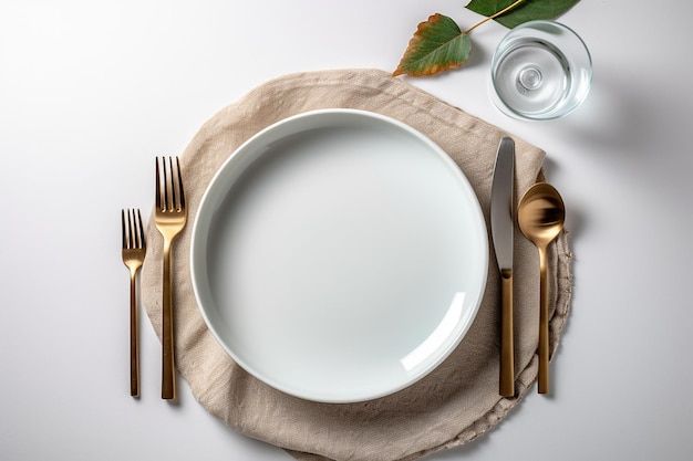 Louças Minimalistas e Talheres Sustentáveis para Refeições Conscientes